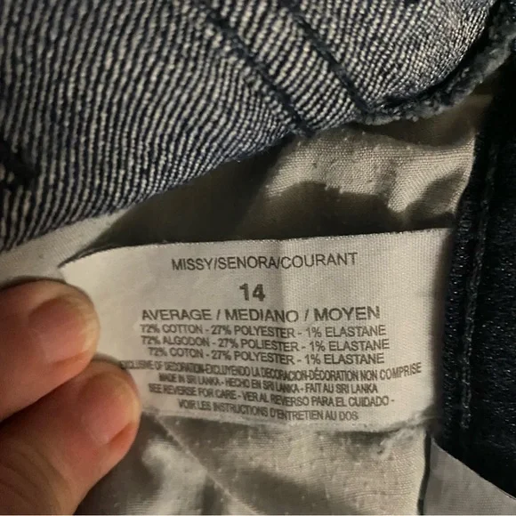 Gloria Vanderbilt Classic Blue Women's Jeans - Picture 5 of 10